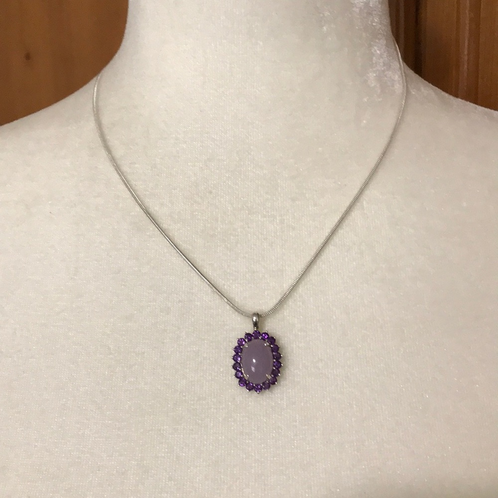 Michelle Albala Rose Quartz Enhancer Pendant